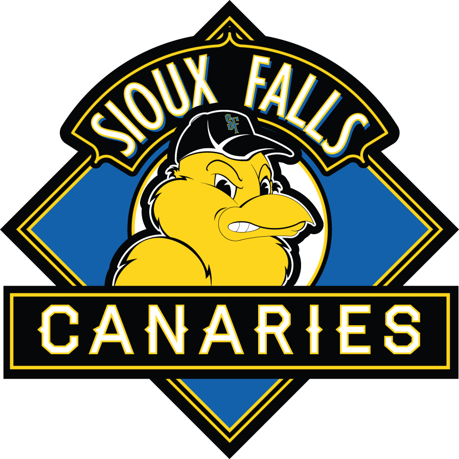 Sioux Falls Canaries 2013 Primary Logo iron on transfers for T-shirts